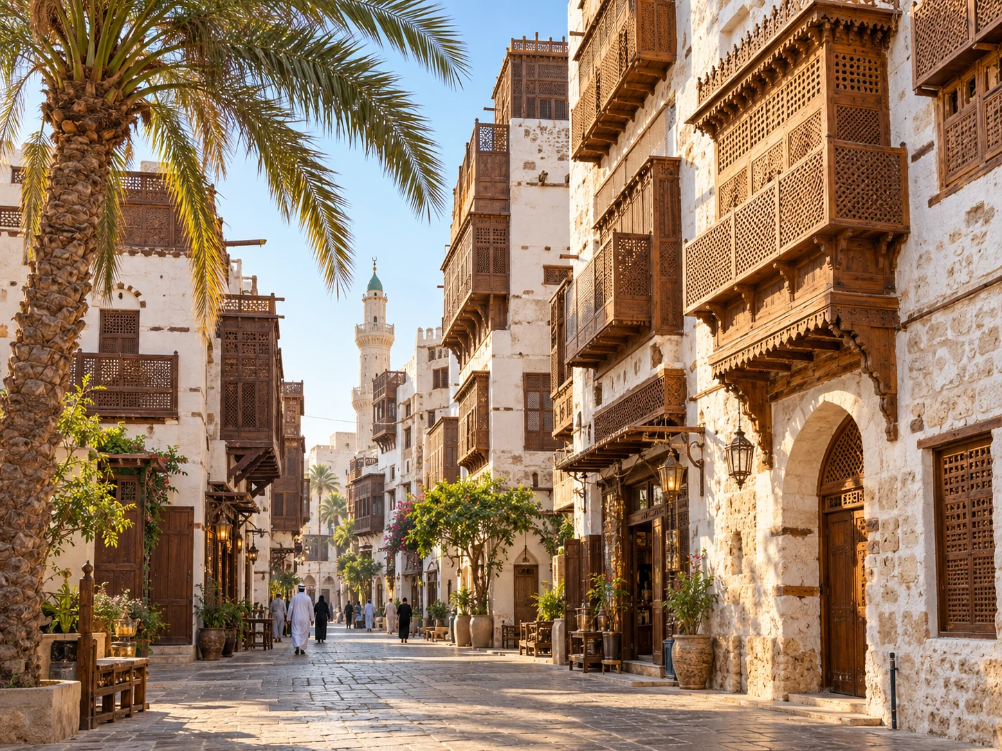 Jeddah destination illustration
